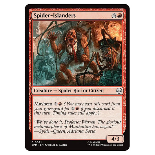 Spider-Islanders 0091 card from the Magic The Gathering set Marvel's Spider-Man