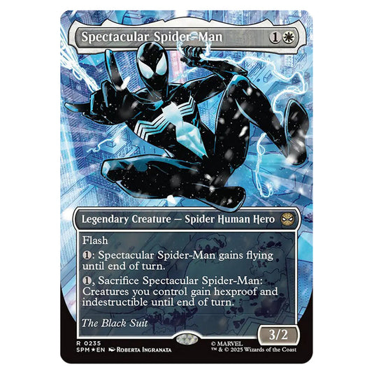 Spectacular Spider-Man 0235 card from the Magic The Gathering set Marvel's Spider-Man