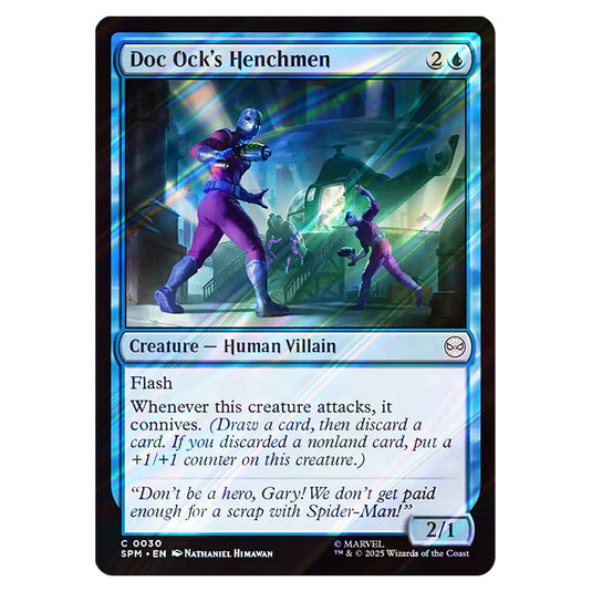 Doc Ock's Henchmen 0030 card from the Magic The Gathering set Marvel's Spider-Man