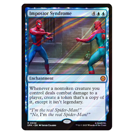 Impostor Syndrome 0034 card from the Magic The Gathering set Marvel's Spider-Man