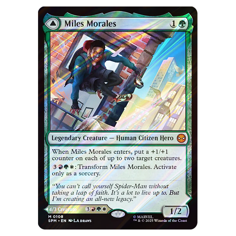 Magic The Gathering - Marvel's Spider-Man - Miles Morales // Ultimate