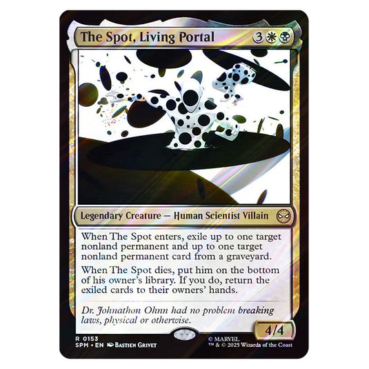 The Spot, Living Portal 0153 card from the Magic The Gathering set Marvel's Spider-Man