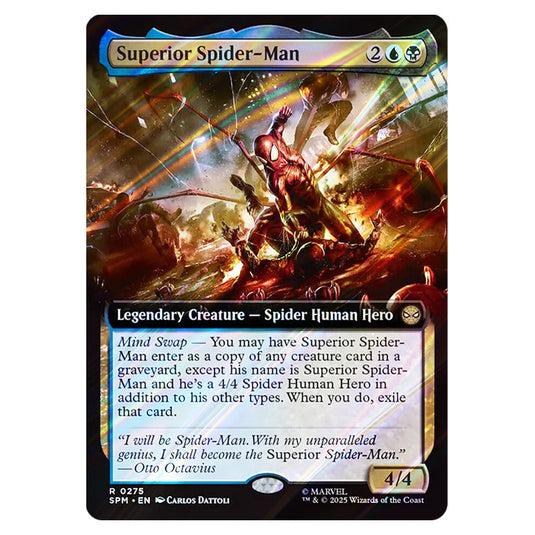 Superior Spider-Man 0275 card from the Magic The Gathering set Marvel's Spider-Man