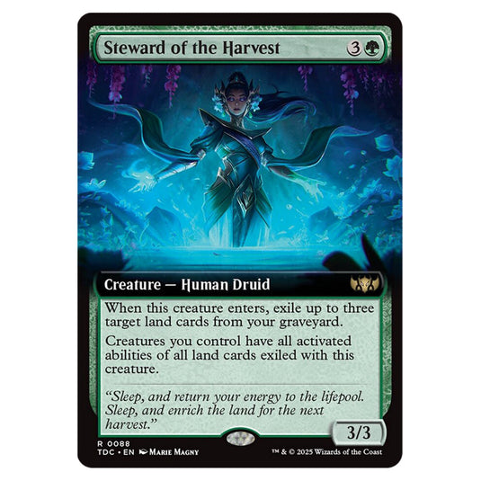 Steward of the Harvest 0088 card from the Magic The Gathering set Tarkir: Dragonstorm Commander