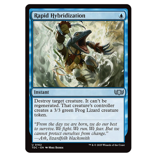 Rapid Hybridization 0162 card from the Magic The Gathering set Tarkir: Dragonstorm Commander