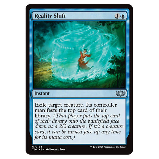 Reality Shift 0163 card from the Magic The Gathering set Tarkir: Dragonstorm Commander