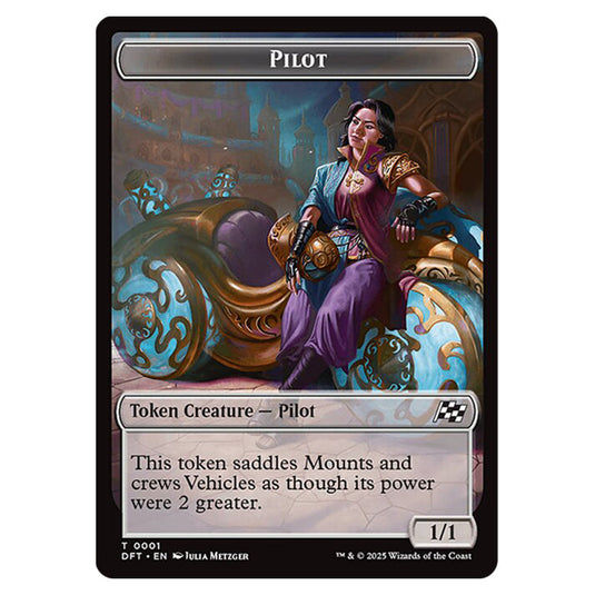 Magic The Gathering - Aetherdrift Tokens - Pilot - 0001