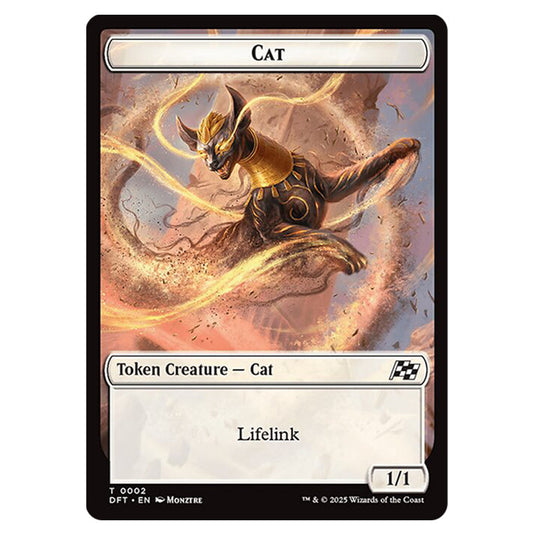 Magic The Gathering - Aetherdrift Tokens - Cat - 0002