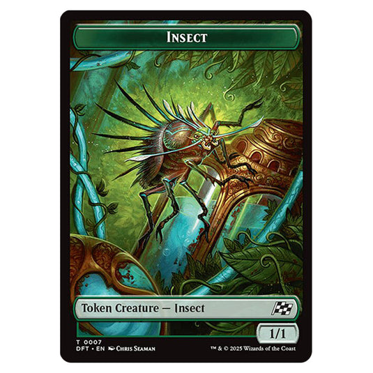Magic The Gathering - Aetherdrift Tokens - Insect - 0007