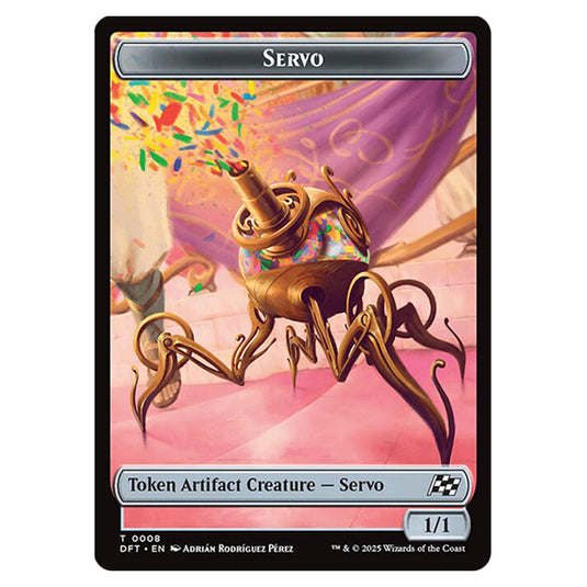 Magic The Gathering - Aetherdrift Tokens - Servo - 0008