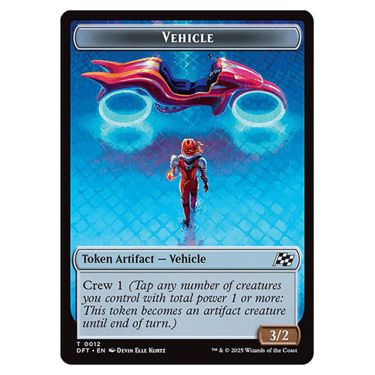 Magic The Gathering - Aetherdrift Tokens - Vehicle - 0012