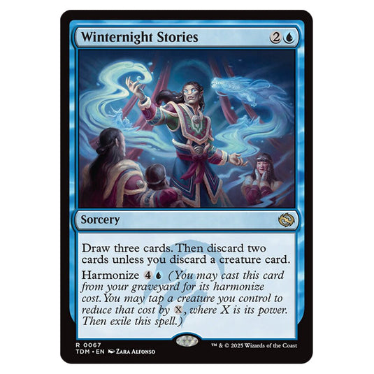 Winternight Stories 0067 card from the Magic The Gathering set Tarkir: Dragonstorm