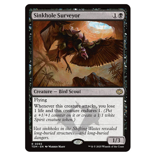 Sinkhole Surveyor 0093 card from the Magic The Gathering set Tarkir: Dragonstorm