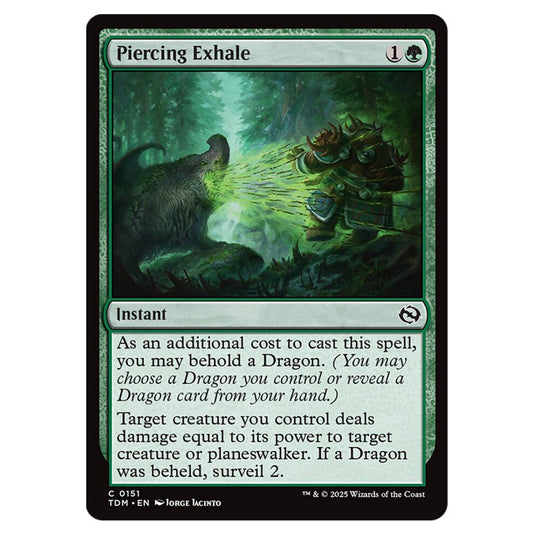 Piercing Exhale 0151 card from the Magic The Gathering set Tarkir: Dragonstorm