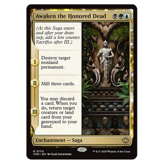 Awaken the Honored Dead 0170 card from the Magic The Gathering set Tarkir: Dragonstorm