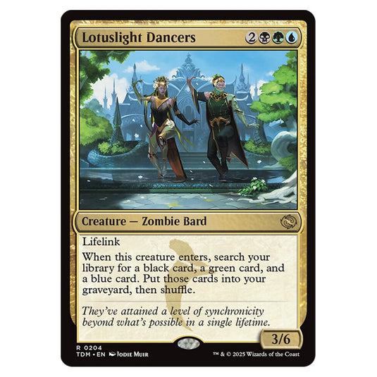 Lotuslight Dancers 0204 card from the Magic The Gathering set Tarkir: Dragonstorm