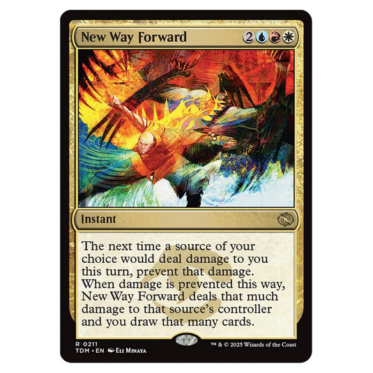 New Way Forward 0211 card from the Magic The Gathering set Tarkir: Dragonstorm