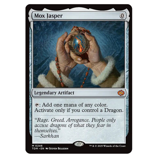 Mox Jasper 0246 card from the Magic The Gathering set Tarkir: Dragonstorm