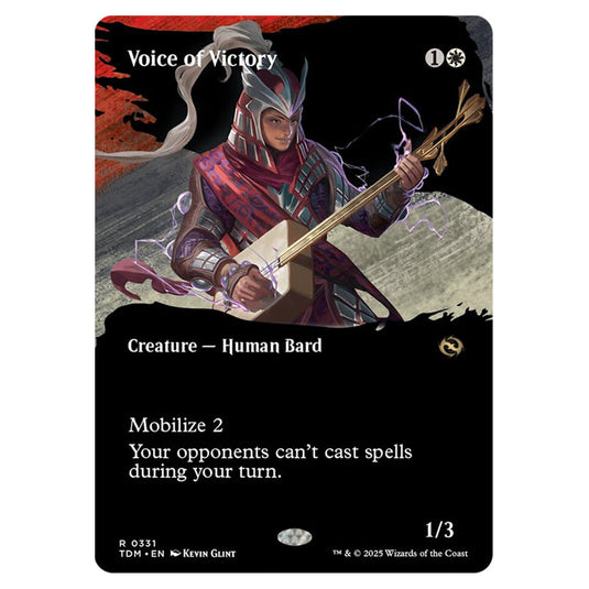 Voice of Victory 0331 card from the Magic The Gathering set Tarkir: Dragonstorm