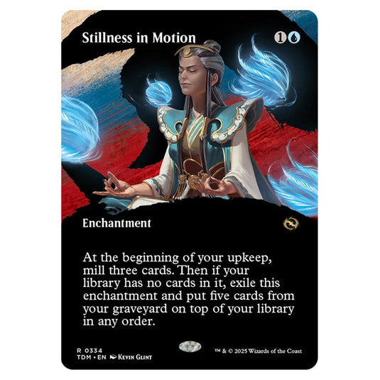 Stillness in Motion 0334 card from the Magic The Gathering set Tarkir: Dragonstorm