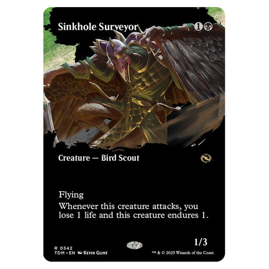 Sinkhole Surveyor 0342 card from the Magic The Gathering set Tarkir: Dragonstorm