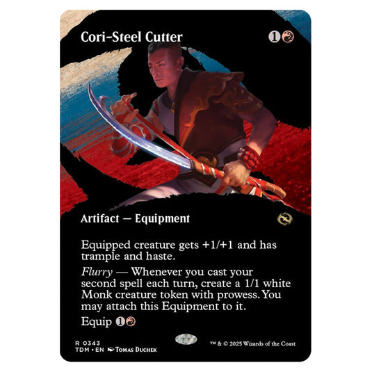 Cori-Steel Cutter 0343 card from the Magic The Gathering set Tarkir: Dragonstorm