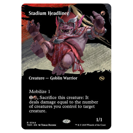 Stadium Headliner 0344 card from the Magic The Gathering set Tarkir: Dragonstorm