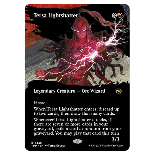 Tersa Lightshatter 0345 card from the Magic The Gathering set Tarkir: Dragonstorm