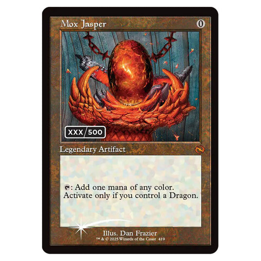 Mox Jasper 0419 card from the Magic The Gathering set Tarkir: Dragonstorm