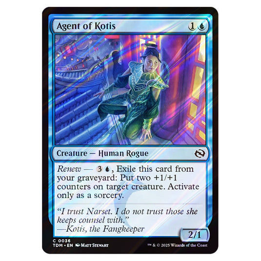 Agent of Kotis 0036 card from the Magic The Gathering set Tarkir: Dragonstorm