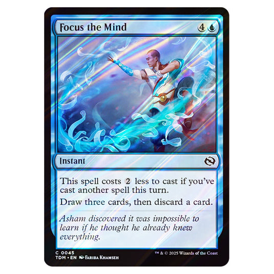 Focus the Mind 0045 card from the Magic The Gathering set Tarkir: Dragonstorm