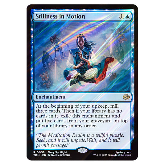 Stillness in Motion 0059 card from the Magic The Gathering set Tarkir: Dragonstorm