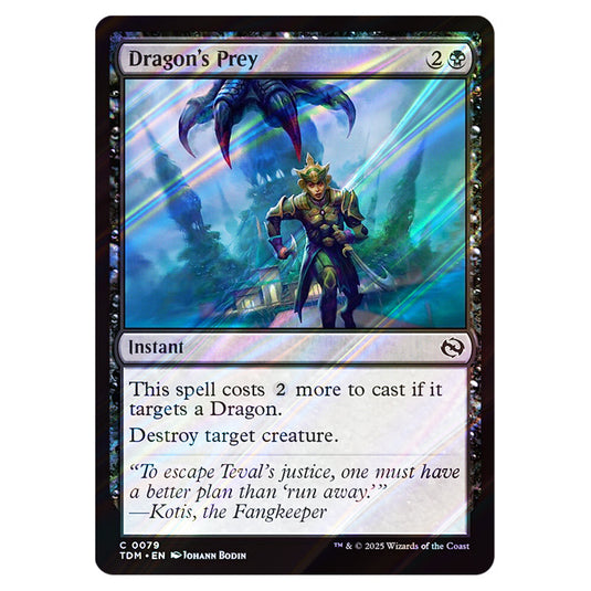 Dragon's Prey 0079 card from the Magic The Gathering set Tarkir: Dragonstorm