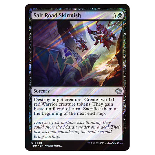 Salt Road Skirmish 0088 card from the Magic The Gathering set Tarkir: Dragonstorm