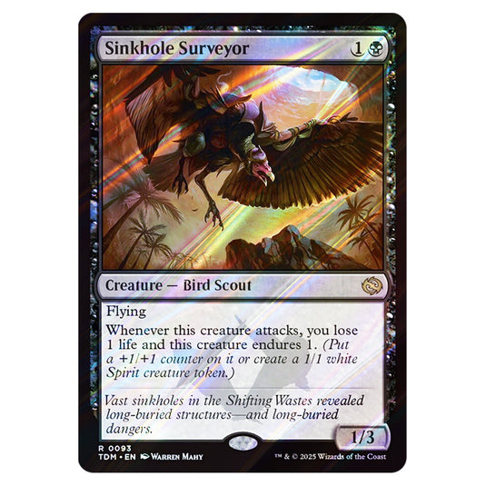 Sinkhole Surveyor 0093 card from the Magic The Gathering set Tarkir: Dragonstorm