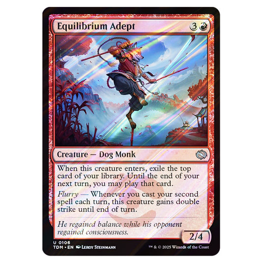 Equilibrium Adept 0106 card from the Magic The Gathering set Tarkir: Dragonstorm