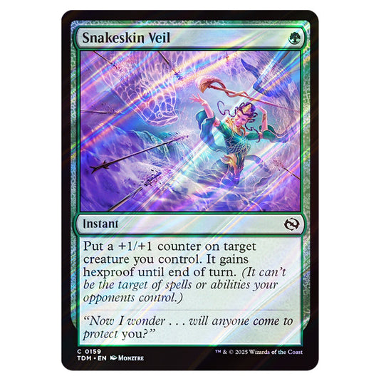 Snakeskin Veil 0159 card from the Magic The Gathering set Tarkir: Dragonstorm