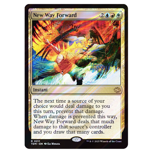 New Way Forward 0211 card from the Magic The Gathering set Tarkir: Dragonstorm