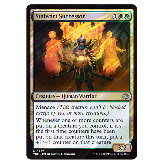 Stalwart Successor 0227 card from the Magic The Gathering set Tarkir: Dragonstorm