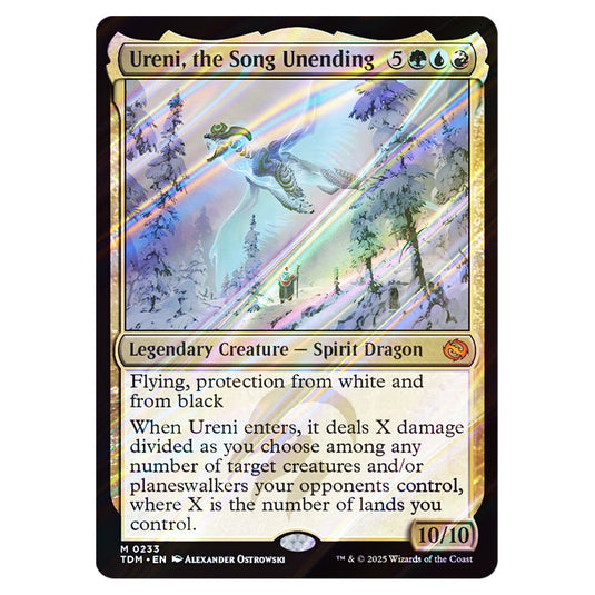 Ureni, the Song Unending 0233 card from the Magic The Gathering set Tarkir: Dragonstorm
