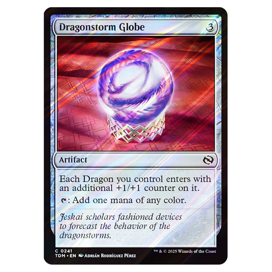 Dragonstorm Globe 0241 card from the Magic The Gathering set Tarkir: Dragonstorm