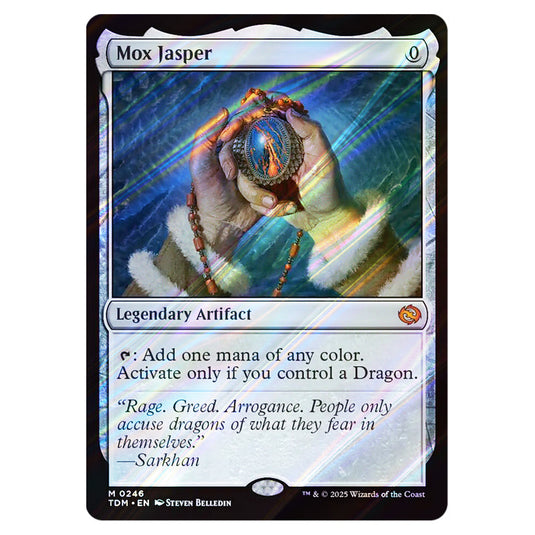 Mox Jasper 0246 card from the Magic The Gathering set Tarkir: Dragonstorm