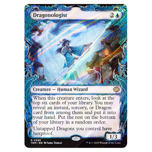 Dragonologist 0295 card from the Magic The Gathering set Tarkir: Dragonstorm