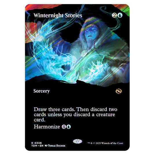 Winternight Stories 0336 card from the Magic The Gathering set Tarkir: Dragonstorm