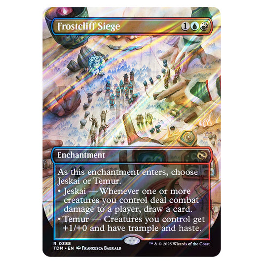 Frostcliff Siege 0385 card from the Magic The Gathering set Tarkir: Dragonstorm