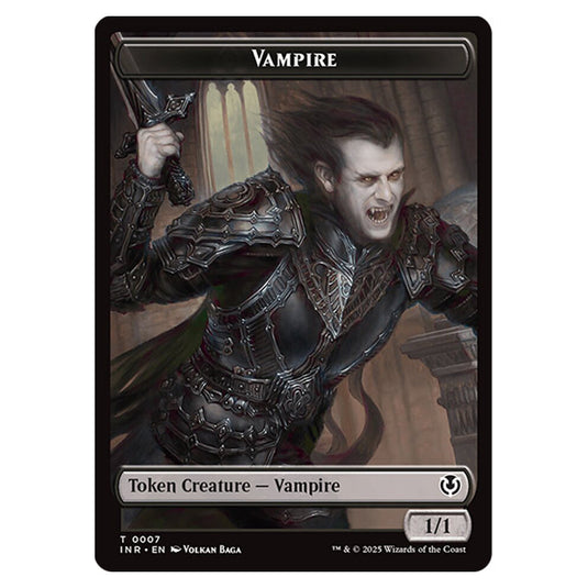 Vampire 0007 card from the Magic The Gathering set Innistrad Remastered Tokens