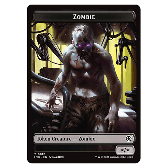 Zombie 0012 card from the Magic The Gathering set Innistrad Remastered Tokens