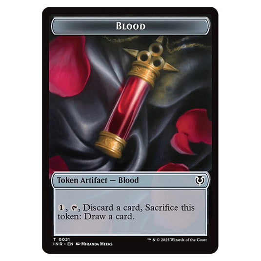 Blood 0021 card from the Magic The Gathering set Innistrad Remastered Tokens