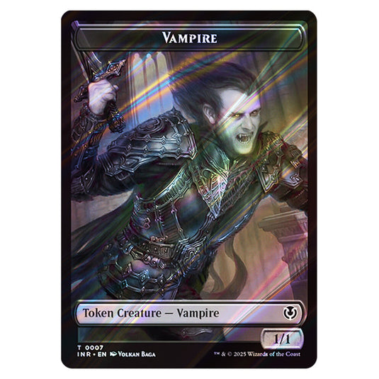 Vampire 0007 card from the Magic The Gathering set Innistrad Remastered Tokens