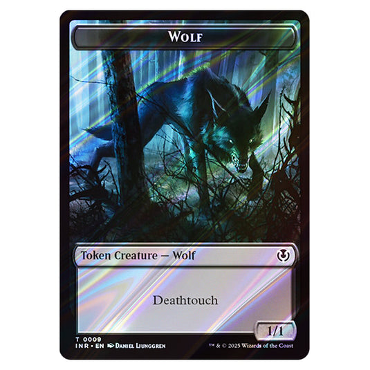 Wolf 0009 card from the Magic The Gathering set Innistrad Remastered Tokens
